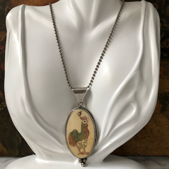 Chinese Zodiac Year of the Rooster Necklace